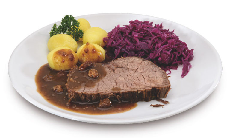 Sauerbraten mit Rotkohl und frischen Kartoffeln lieferservice 768x463 Essen auf Rädern Wuppertal