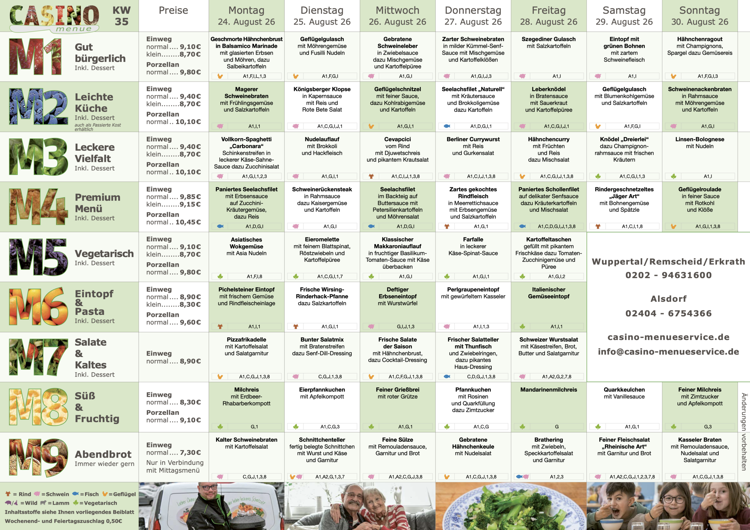 Essen auf Rädern Familien KW35